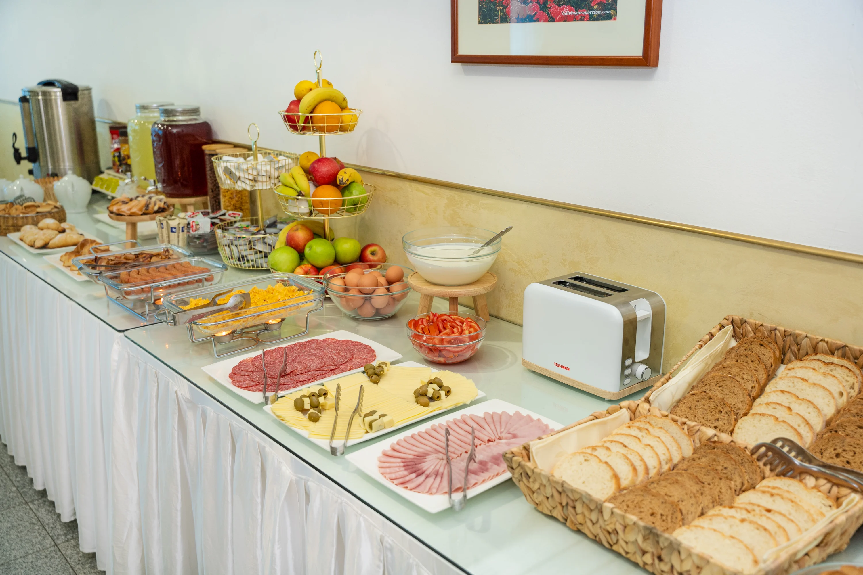 Breakfast spread